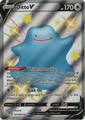 Pokemon Card Shining Fates SV118/SV122 SV118/SV122 Ditto V Shiny Rare