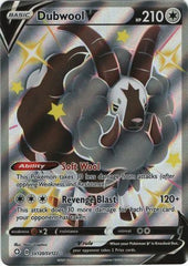 <transcy>Pokemon Card Shining Fates SV120 / SV122 SV120 / SV122 Dubwool V Shiny Rare</transcy>