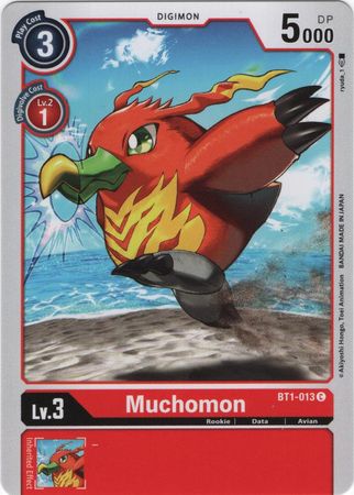 Digimon Card Ver 1.0 Muchomon BT1-013 C