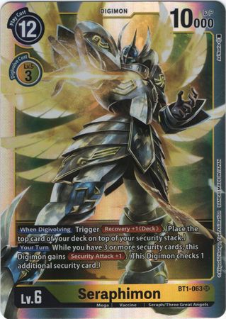 <transcy>デジモンカードVer1.0セラフィモンBT1-063SR</transcy>