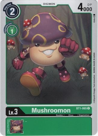 <transcy>デジモンカードVer1.0マッシュルームBT1-065C</transcy>
