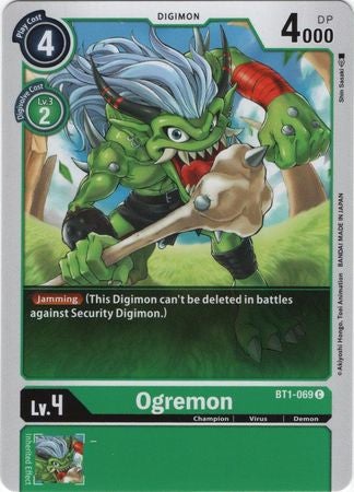 <transcy>数码宝贝卡片 Ver 1.0 Ogremon BT1-069 C</transcy>