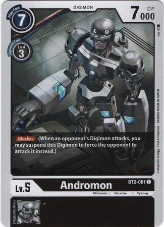 <transcy>数码宝贝卡片 Ver 1.0 Andromon BT2-061 C</transcy>