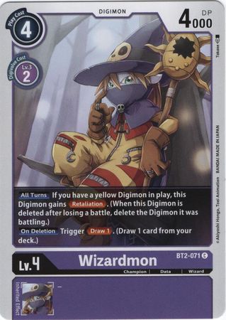 <transcy>数码宝贝卡片 Ver 1.0 Wizardmon BT2-071 C</transcy>