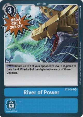 <transcy>بطاقة Digimon الإصدار 1.0 نهر الطاقة BT2-095 U</transcy>