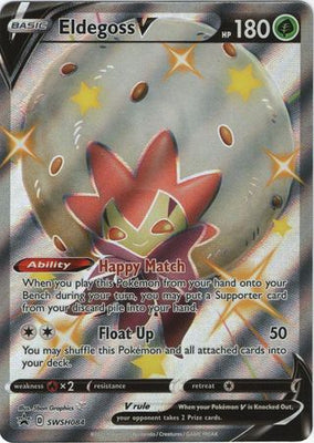 <transcy>Pokemon Card SWSH Black Star Promos SWSH084 Eldegoss V</transcy>