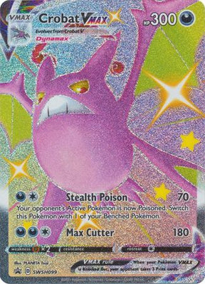 <transcy>Pokemon Card SWSH Black Star Promos SWSH099 Crobat VMAX</transcy>