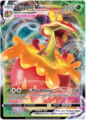 <transcy>Pokemon Card Battle Styles 019/163 19/163 Flapple VMAX Ultra Sjælden</transcy>