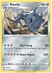 <transcy>Pokemon Card Battle Styles 099/163 99/163 Steelix Holo Sjælden</transcy>