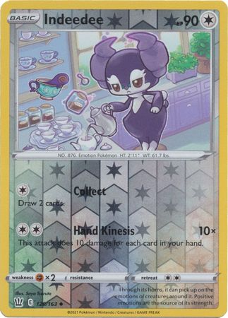 <transcy>ポケモンカードバトルスタイル120/163120/163インディディーリバースホロアンコモン</transcy>