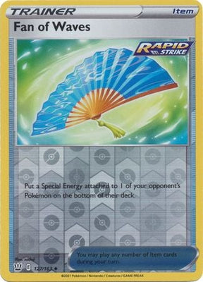 <transcy>Pokemon Card Battle Styles 127/163 127/163 Fan von Wellen Item Reverse Holo Gelegentlich</transcy>