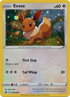 Pokemon Card SWSH Black Star Promos SWSH095 Eevee