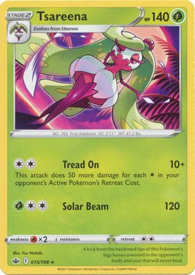 <transcy>Pokemon Card Chilling Reign 015/198 Tsareena Rare</transcy>