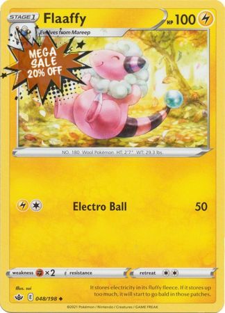 Pokemon Card Chilling Reign 048/198 Flaaffy Uncommon