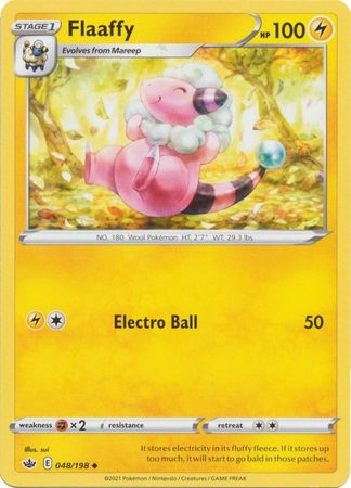 Pokemon Card Chilling Reign 048/198 Flaaffy Uncommon