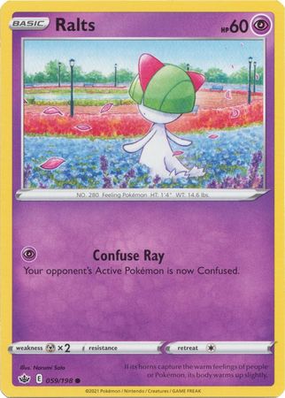 <transcy>Pokemon Card Chilling Reign 059/198 Ralts Common</transcy>