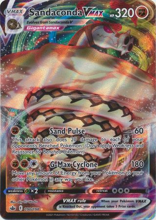 Pokemon Card Chilling Reign 090/198 Sandaconda VMAX Ultra Rare