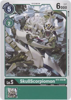 Digimon Card Great Legend SkullScorpiomon BT4-056 C