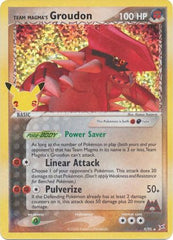 Pokemon Card Celebrations Classic 9/95 009/095 Team Magma's Groudon Holo Rare