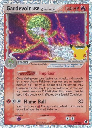 (S) Pokemon Card Celebrations Classic 93/101 093/101 Gardevoir ex Ultra Rare