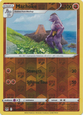 Pokemon Card Lost Origin 087/196 87/196 Machoke Reverse Holo Uncommon *MINT*