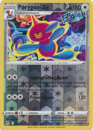 Pokemon Card Lost Origin 142/196 Porygon-Z Reverse Holo Rare *MINT*