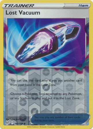 Pokemon Card Lost Origin 162/196 Lost Vacuum Item Reverse Holo Uncommon *MINT*