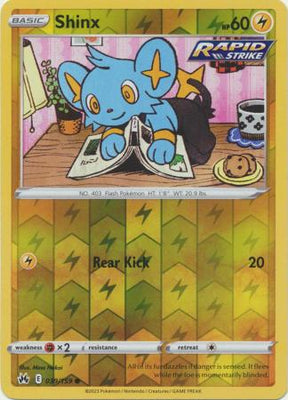 Pokemon Card Crown Zenith 039/159 39/159 Shinx Reverse Holo Common *MINT*