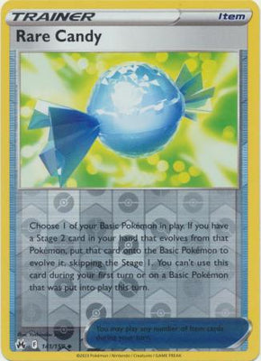 Pokemon Card Crown Zenith 141/159 Rare Candy Item Reverse Holo Uncommon *MINT*