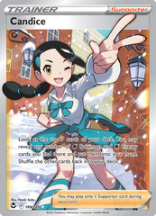 Pokemon Card Silver Tempest 189/195 Candice Supporter Full Art *MINT*
