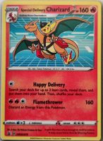 Pokemon Card SWSH Black Star Promos SWSH075 Special Delivery Charizard