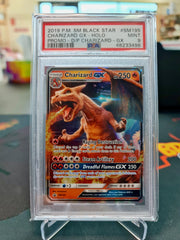Pokemon Card Charizard GX Promo SM195 Ultra Rare PSA MINT 9