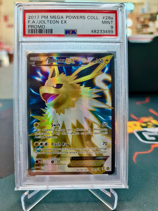 Pokemon Card XY Promos Jolteon Ex 28a/83 PSA MINT 9