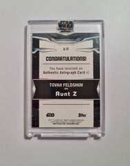 2021 TOPPS Star Wars Signature Series - Tovah Feldshuh as Aunt Z #A-TF