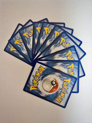 10 Pokemon cards Bulk ( 1 x V guaranteed - No Duplicates)
