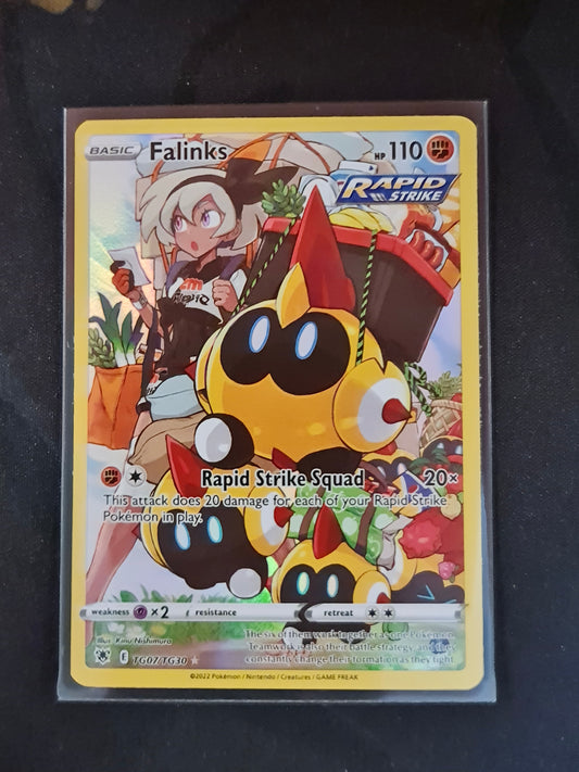 Pokemon Card Astral Radiance Trainer Gallery TG7/TG30 TG07/TG30 Falinks Holo Rare