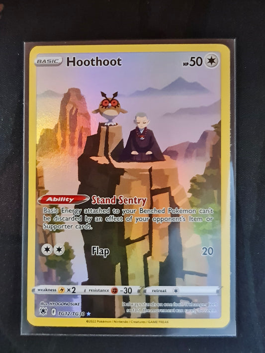 Pokemon Card Astral Radiance Trainer Gallery TG12/TG30 Hoothoot Holo Rare