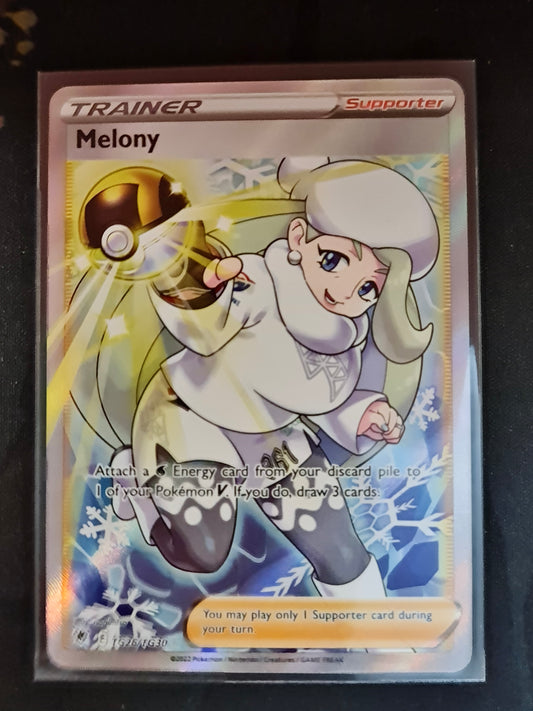 (S) Pokemon Card Astral Radiance Trainer Gallery TG26/TG30 Melony Supporter Full Art