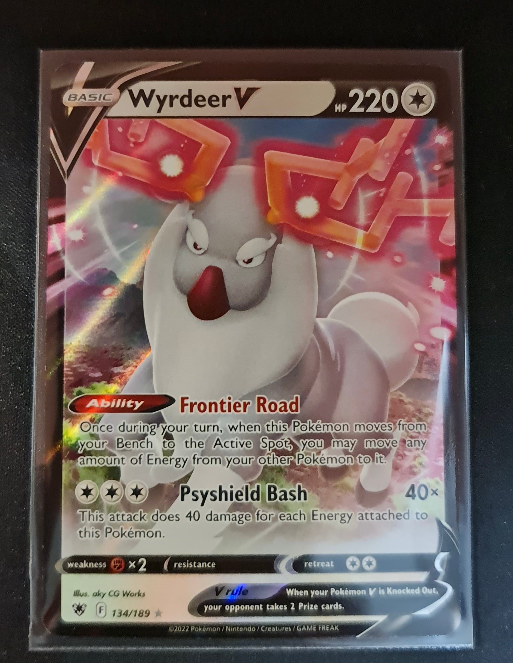 Pokemon Card Astral Radiance 134/189 Wyrdeer V Ultra Rare *MINT* Brokenvase Games Pokemon Card Astral Radiance 134/189 Wyrdeer V Ultra Rare *MINT* Brokenvase Games