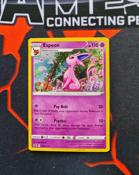 Pokemon Card SWSH Black Star Promos SWSH174 Espeon