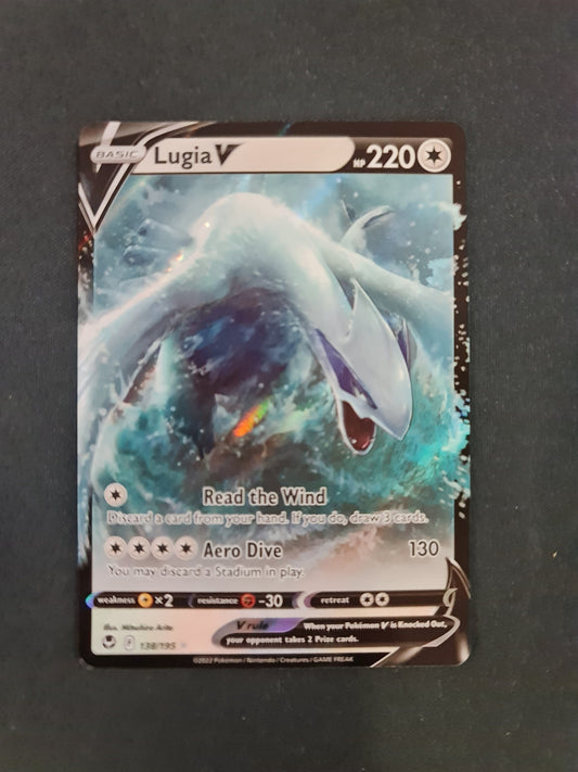 (S) Pokemon Card Silver Tempest 138/195 Lugia V Ultra Rare *MINT*