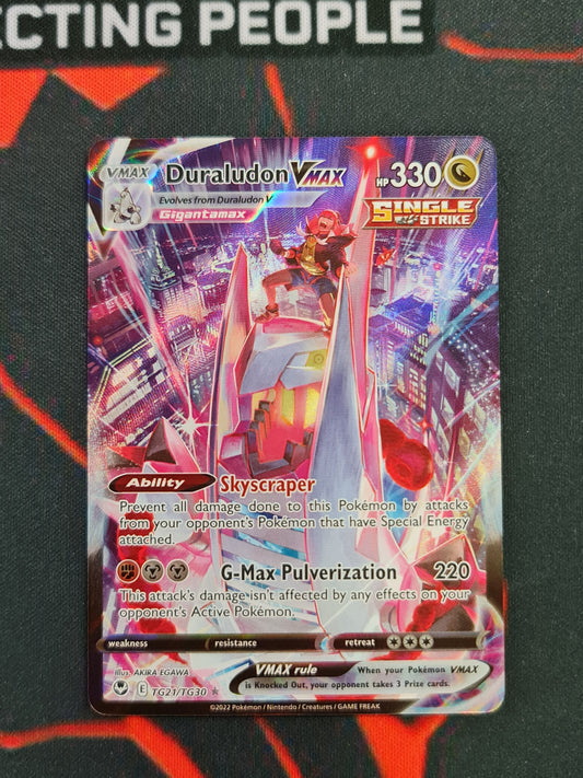 (S) Pokemon Card Silver Tempest Trainer Gallery TG21/TG30 Duraludon VMAX Ultra Rare *MINT*