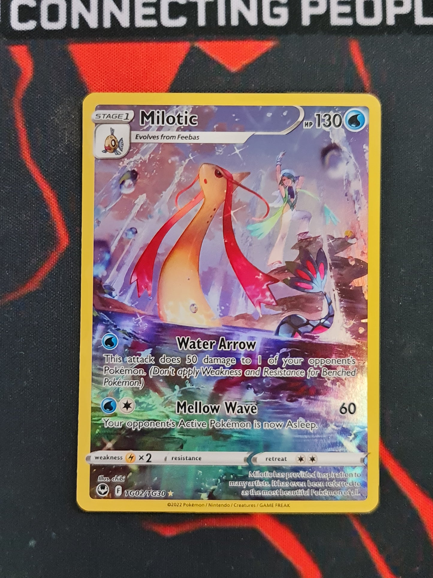 Pokemon Card Silver Tempest Trainer Gallery TG02/TG30 TG2/TG30 Milotic Holo Rare *MINT*