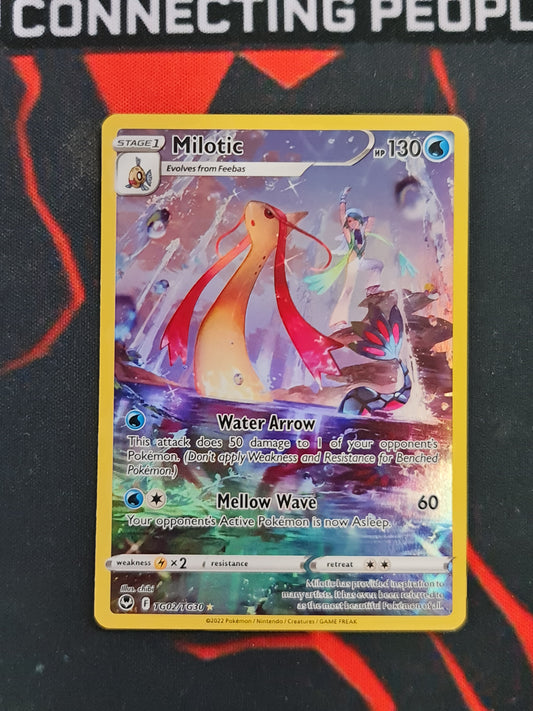 Pokemon Card Silver Tempest Trainer Gallery TG02/TG30 TG2/TG30 Milotic Holo Rare *MINT*