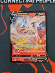 Pokemon Card Silver Tempest 024/195 24/195 Reshiram V Ultra Rare *MINT*