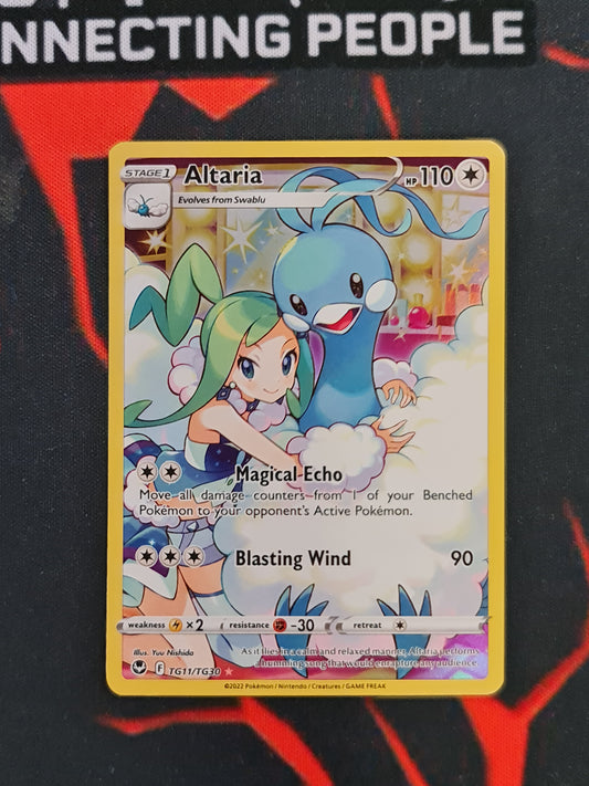 Pokemon Card Silver Tempest Trainer Gallery TG11/TG30 Altaria Holo Rare *MINT*