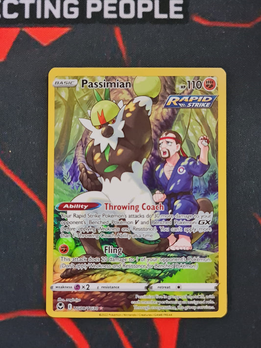 Pokemon Card Silver Tempest Trainer Gallery TG08/TG30 TG8/TG30 Passimian Holo Rare *MINT*