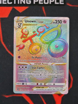 Unown VSTAR - Silver Tempest Pokémon card