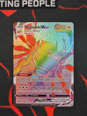 Pokemon Card Silver Tempest 198/195 Regieleki VMAX Hyper Rare *MINT*