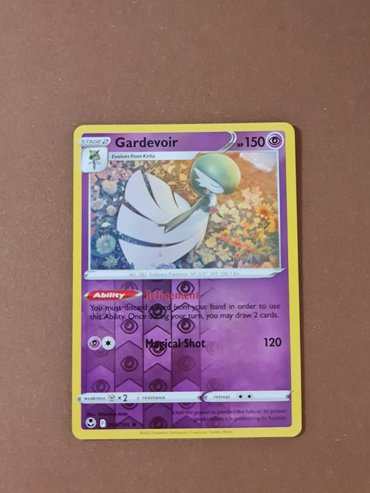 Pokemon Card Silver Tempest 069/195 69/195 Gardevoir Reverse Holo Rare *MINT*